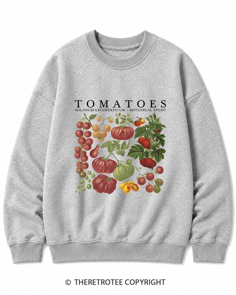 TheRetroTee Tomatoes 1890s Cotton Sweatshirt