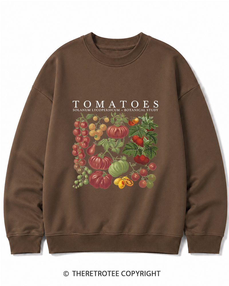 TheRetroTee Tomatoes 1890s Cotton Sweatshirt