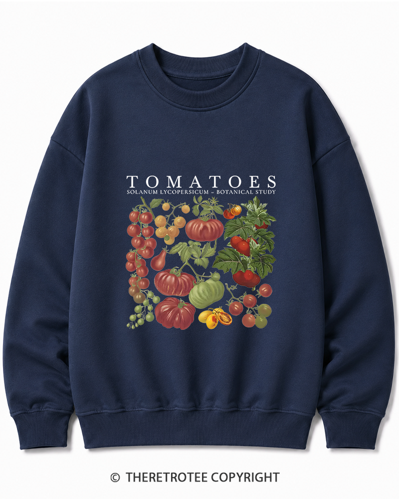 TheRetroTee Tomatoes 1890s Cotton Sweatshirt