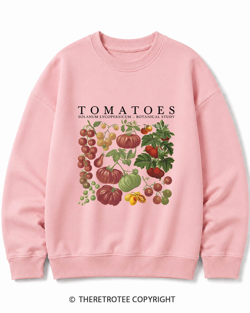 TheRetroTee Tomatoes 1890s Cotton Sweatshirt