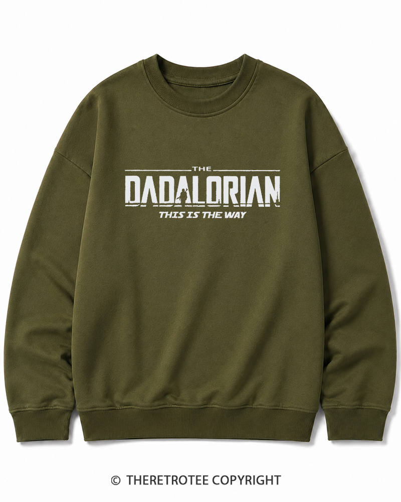 TheRetroTee The Dadalorian 1990s Cotton Sweatshirt