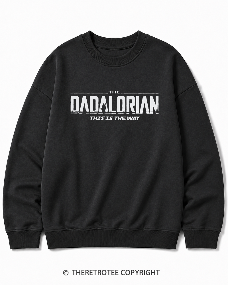 TheRetroTee The Dadalorian 1990s Cotton Sweatshirt