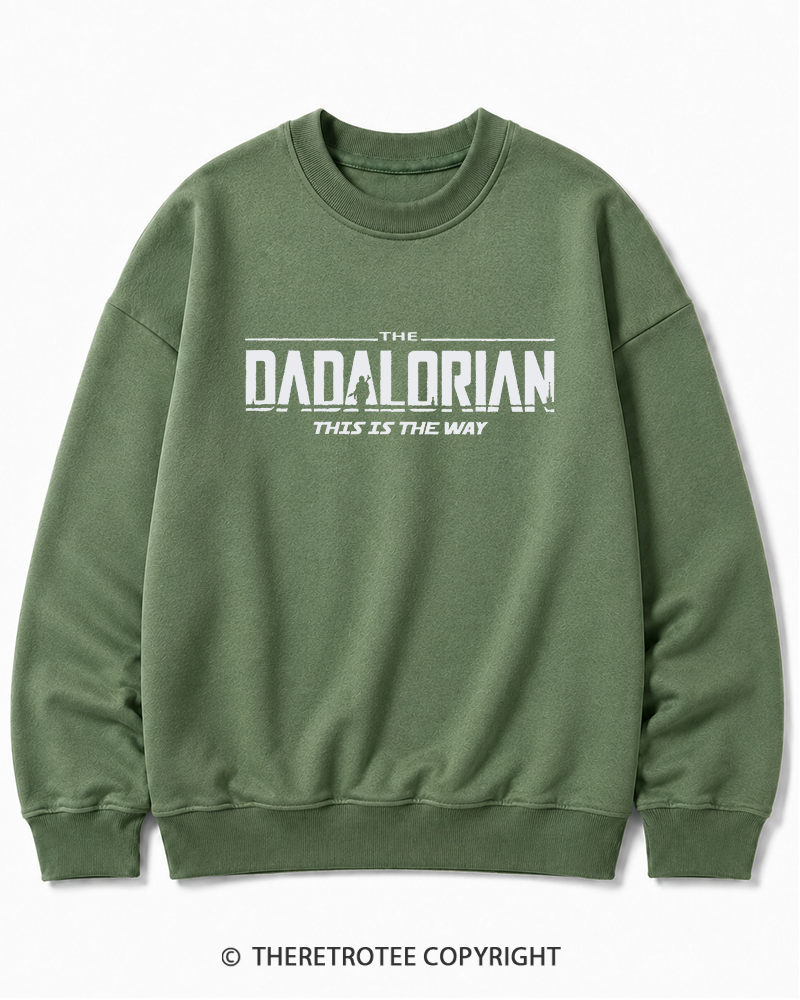 TheRetroTee The Dadalorian 1990s Cotton Sweatshirt