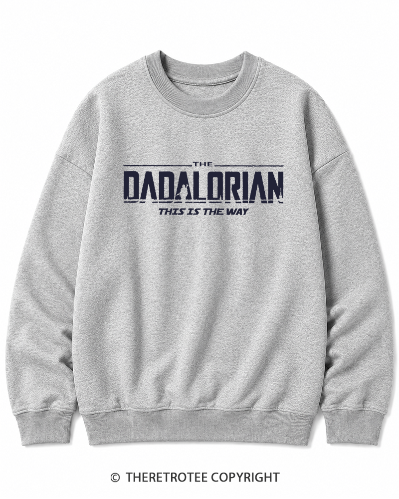 TheRetroTee The Dadalorian 1990s Cotton Sweatshirt