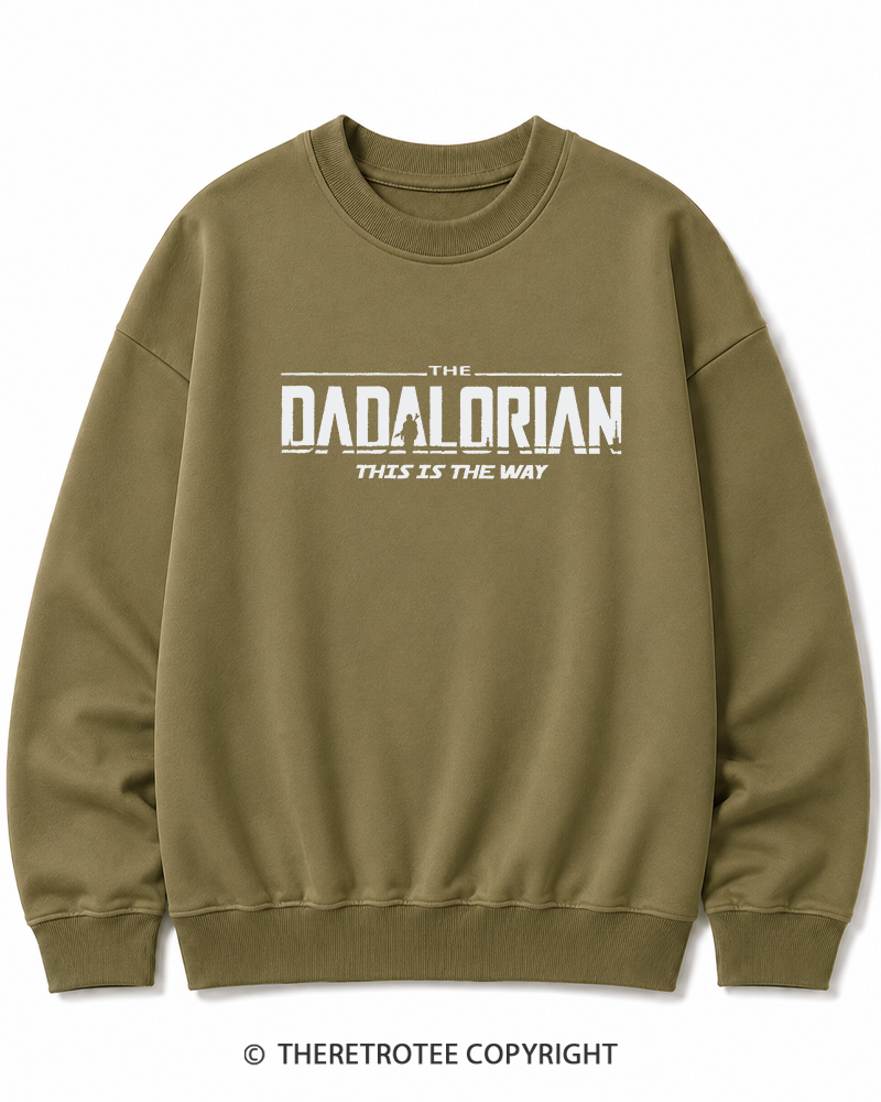 TheRetroTee The Dadalorian 1990s Cotton Sweatshirt