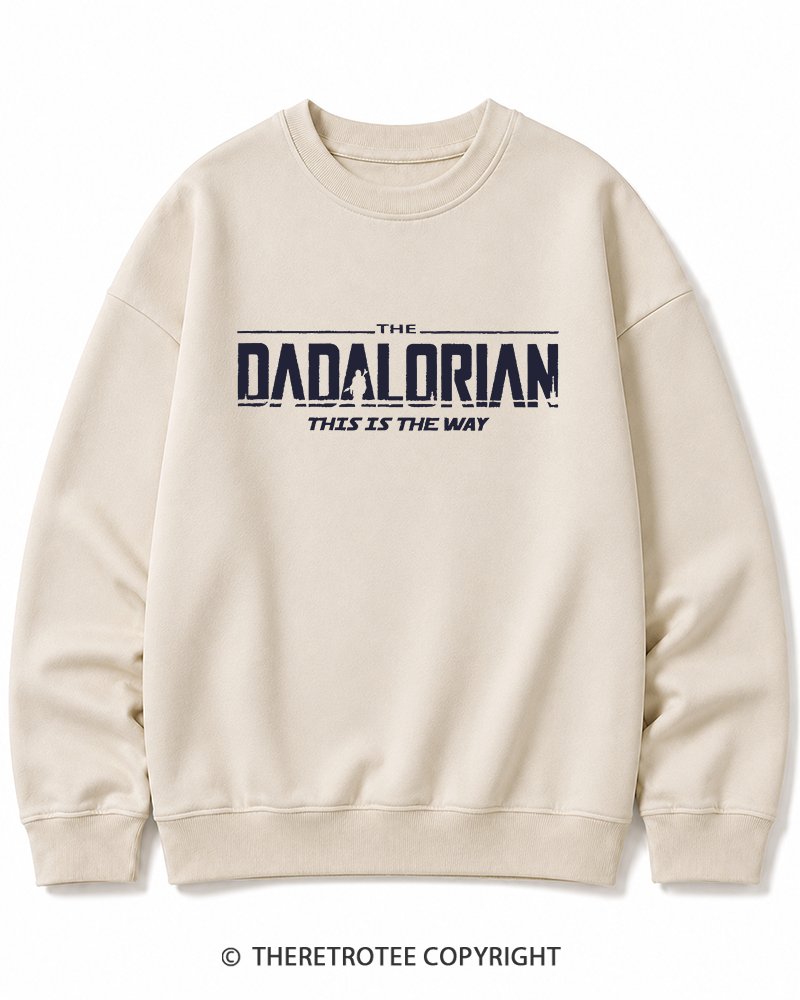 TheRetroTee The Dadalorian 1990s Cotton Sweatshirt