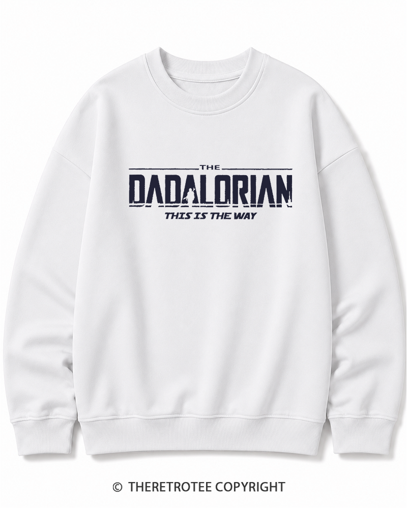 TheRetroTee The Dadalorian 1990s Cotton Sweatshirt
