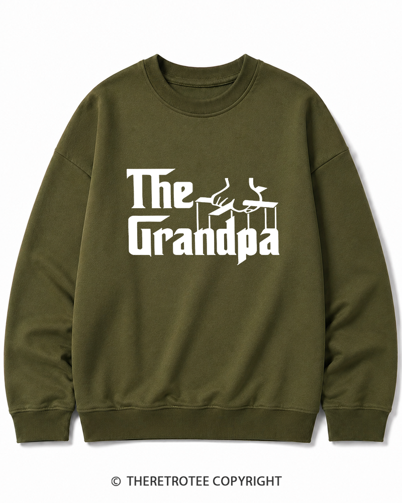 TheRetroTee The Godfather Gangster Movie Reference 1970s Cotton Sweatshirt