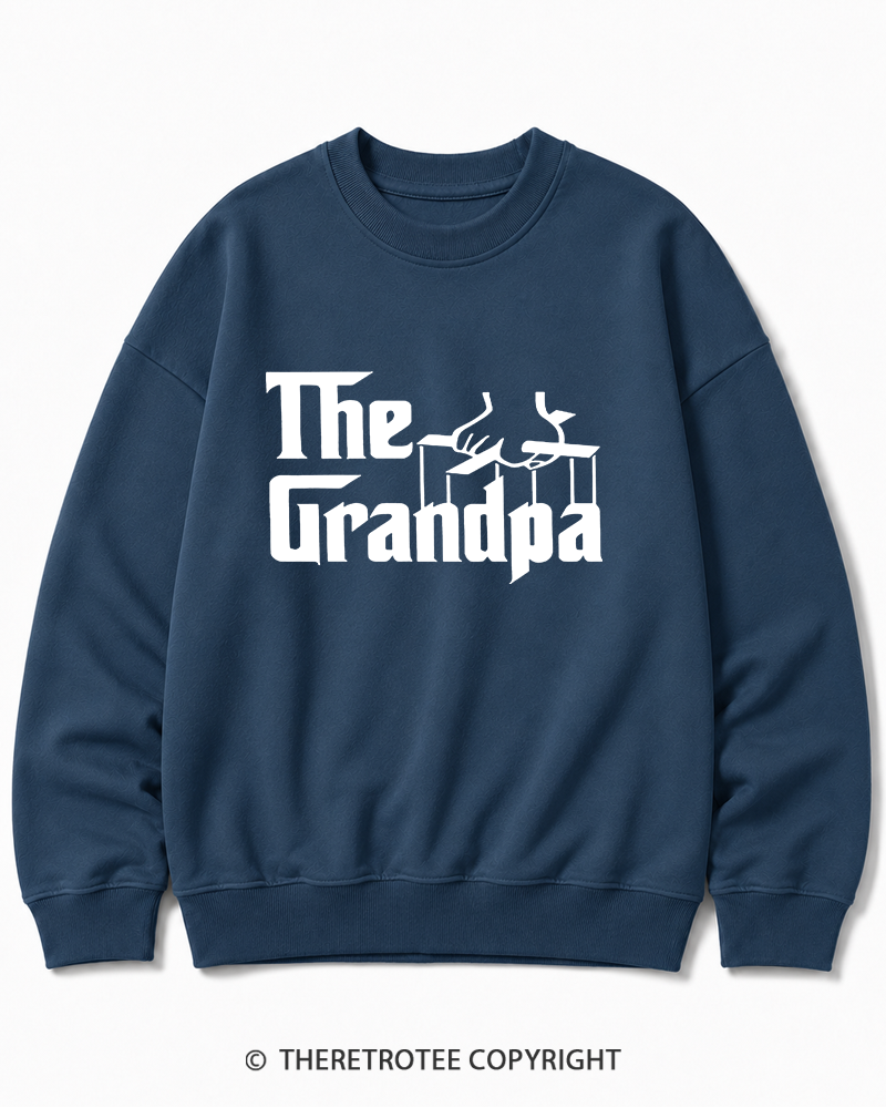 TheRetroTee The Godfather Gangster Movie Reference 1970s Cotton Sweatshirt