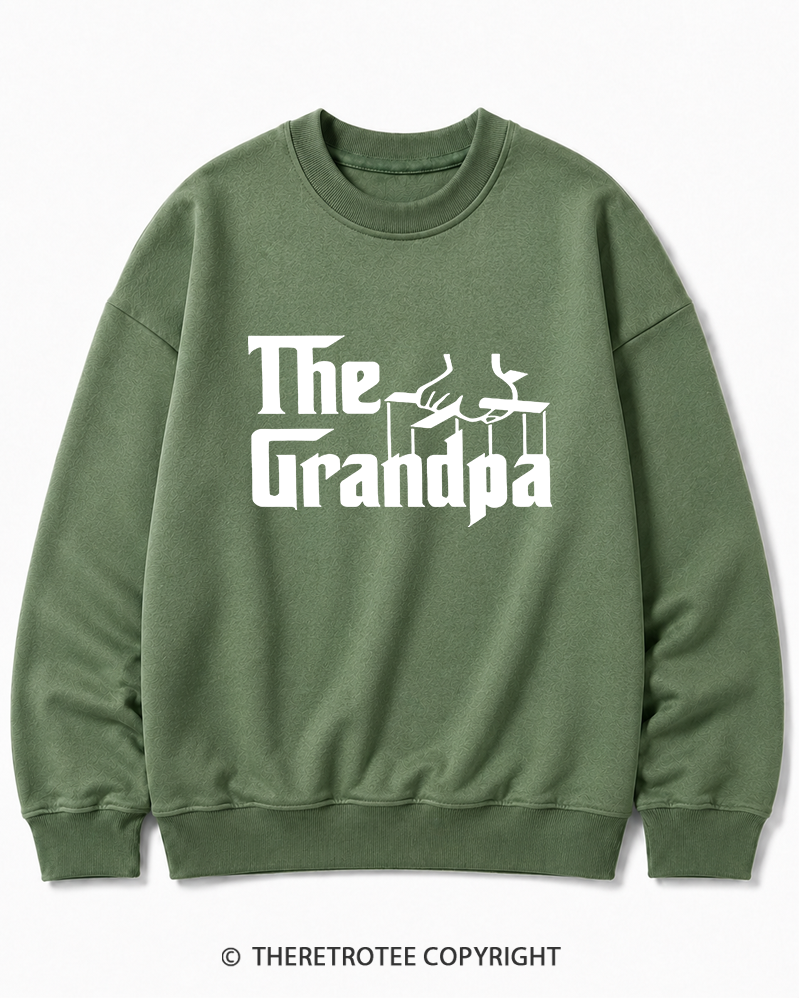 TheRetroTee The Godfather Gangster Movie Reference 1970s Cotton Sweatshirt
