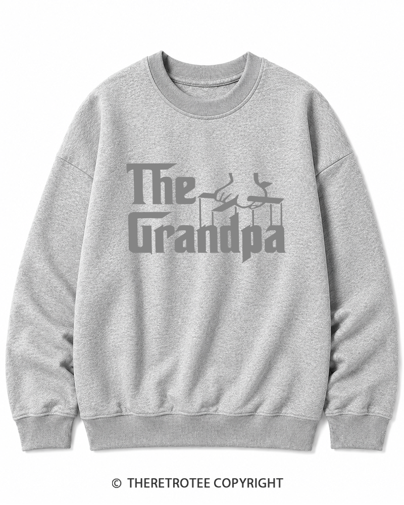 TheRetroTee The Godfather Gangster Movie Reference 1970s Cotton Sweatshirt