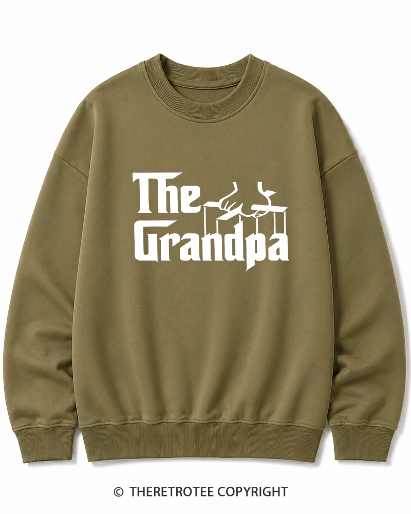 TheRetroTee The Godfather Gangster Movie Reference 1970s Cotton Sweatshirt