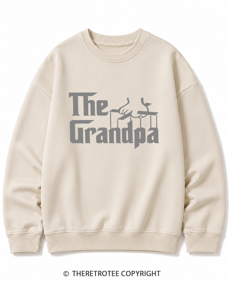 TheRetroTee The Godfather Gangster Movie Reference 1970s Cotton Sweatshirt
