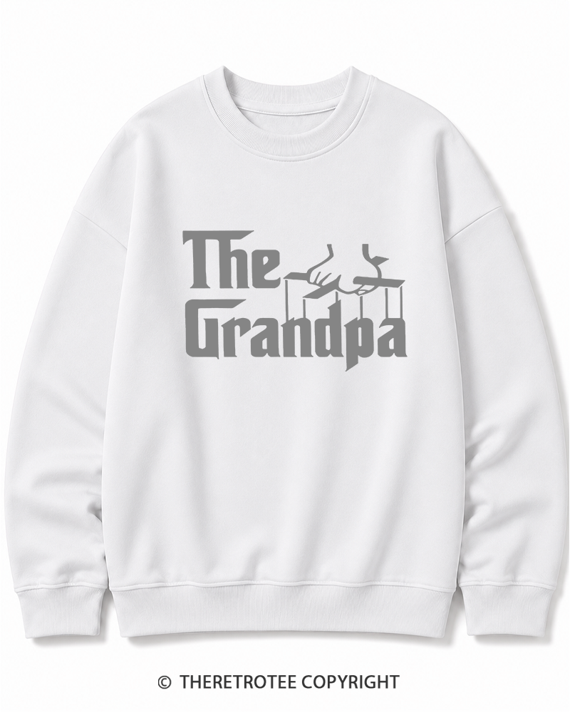 TheRetroTee The Godfather Gangster Movie Reference 1970s Cotton Sweatshirt
