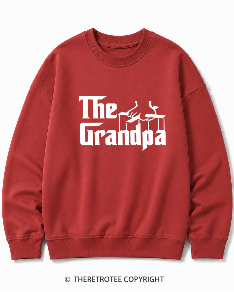 TheRetroTee The Godfather Gangster Movie Reference 1970s Cotton Sweatshirt