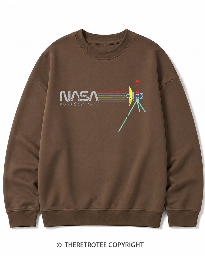 TheRetroTee Voyager '77 Cotton Sweatshirt