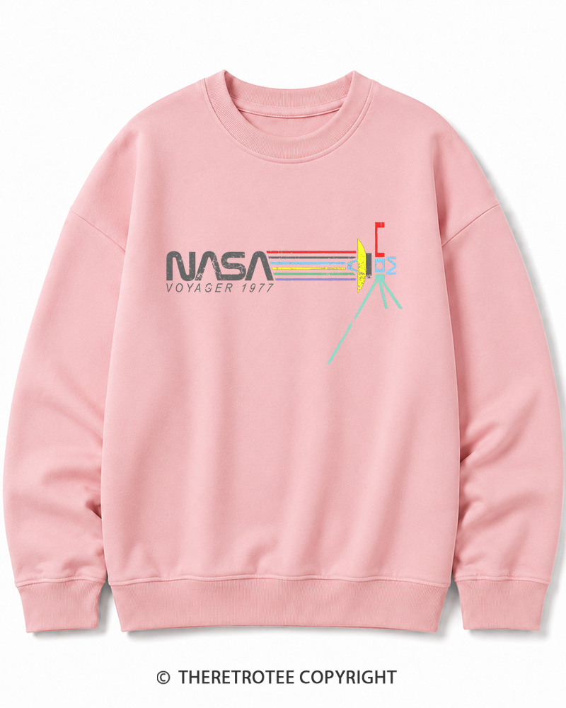 TheRetroTee Voyager '77 Cotton Sweatshirt