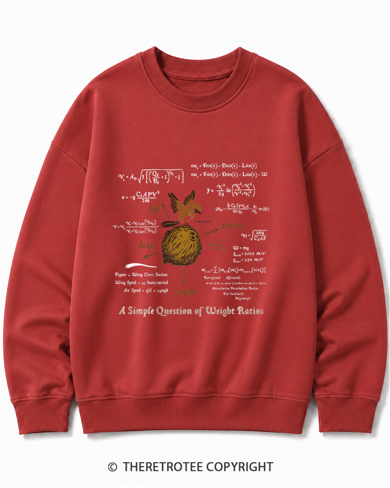 TheRetroTee A Simple Answer 1970s Cotton Sweatshirt