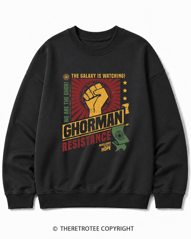 TheRetroTee Hope Builds Rebellion Cotton Sweatshirt