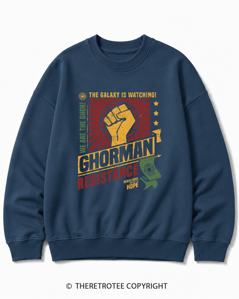 TheRetroTee Hope Builds Rebellion Cotton Sweatshirt