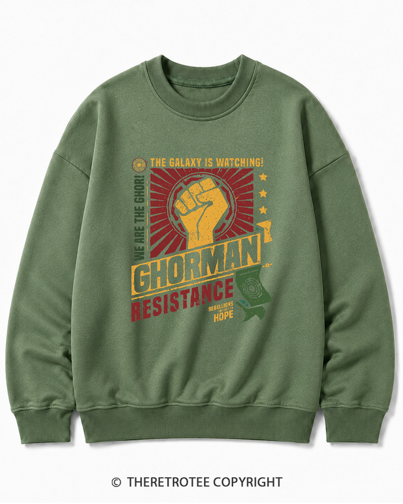 TheRetroTee Hope Builds Rebellion Cotton Sweatshirt
