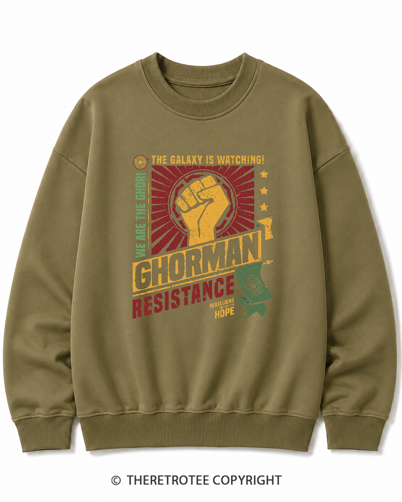 TheRetroTee Hope Builds Rebellion Cotton Sweatshirt