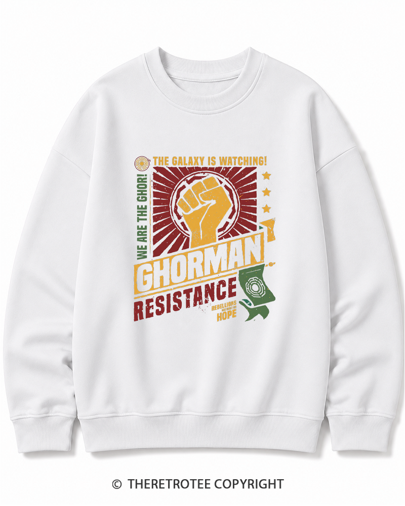 TheRetroTee Hope Builds Rebellion Cotton Sweatshirt