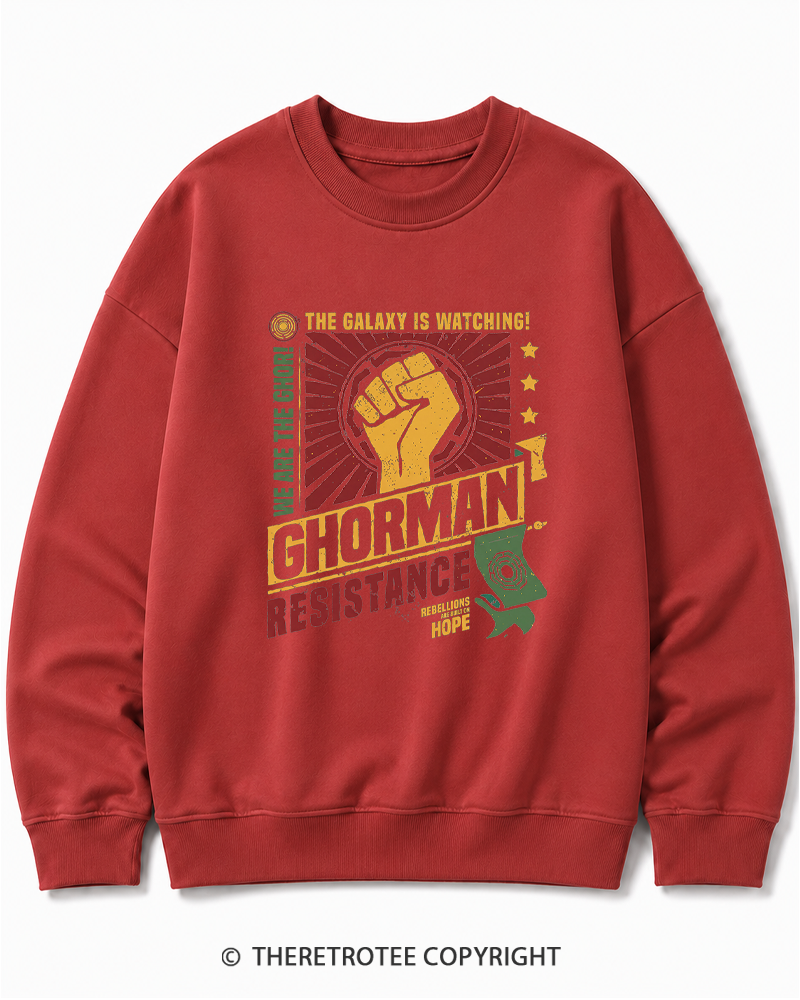 TheRetroTee Hope Builds Rebellion Cotton Sweatshirt