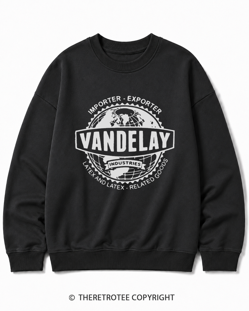 TheRetroTee Vandelay Industries 1990s Cotton Sweatshirt