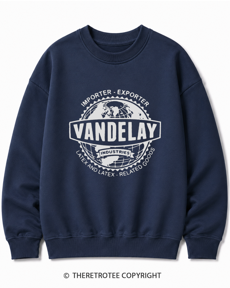 TheRetroTee Vandelay Industries 1990s Cotton Sweatshirt
