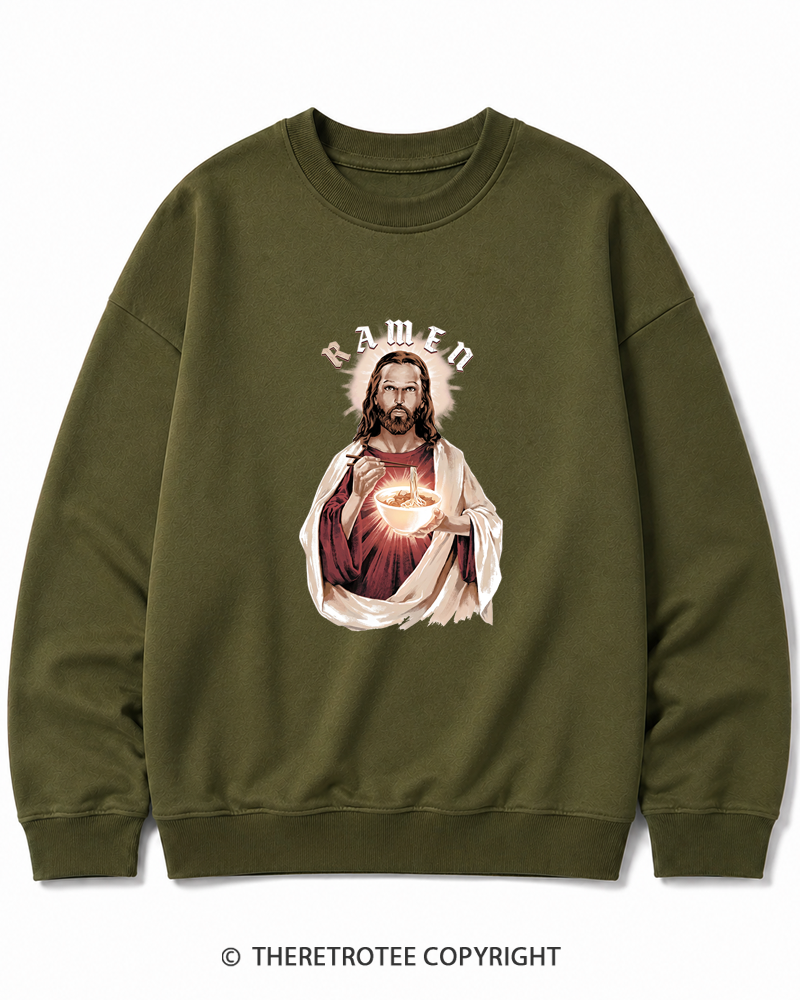 TheRetroTee R-Amen Vintage Graphic Cotton Sweatshirt