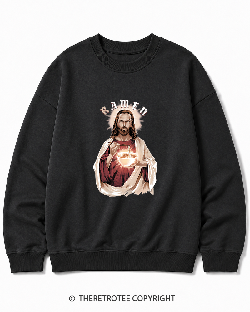 TheRetroTee R-Amen Vintage Graphic Cotton Sweatshirt