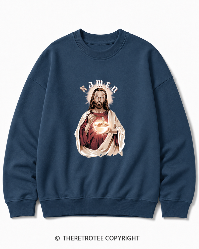 TheRetroTee R-Amen Vintage Graphic Cotton Sweatshirt