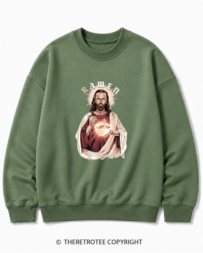 TheRetroTee R-Amen Vintage Graphic Cotton Sweatshirt