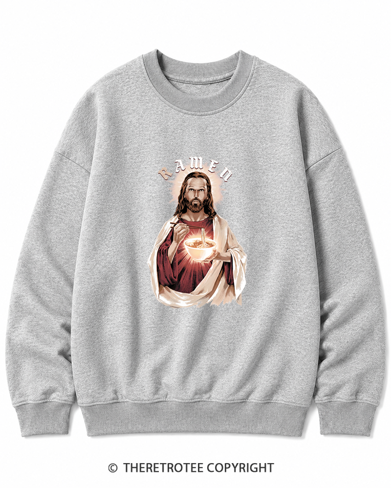 TheRetroTee R-Amen Vintage Graphic Cotton Sweatshirt