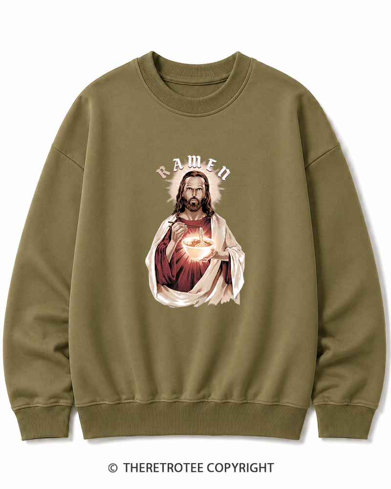 TheRetroTee R-Amen Vintage Graphic Cotton Sweatshirt