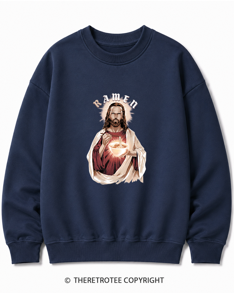 TheRetroTee R-Amen Vintage Graphic Cotton Sweatshirt