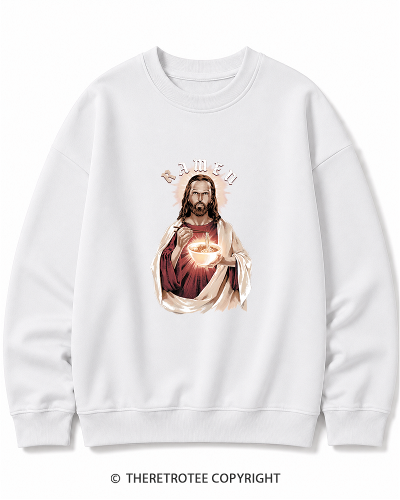 TheRetroTee R-Amen Vintage Graphic Cotton Sweatshirt