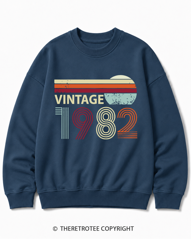 TheRetroTee 1982 Vintage Cotton Sweatshirt