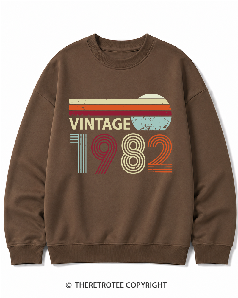 TheRetroTee 1982 Vintage Cotton Sweatshirt
