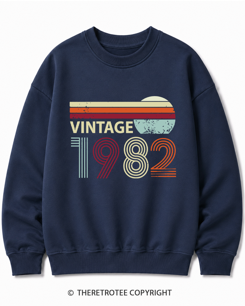 TheRetroTee 1982 Vintage Cotton Sweatshirt