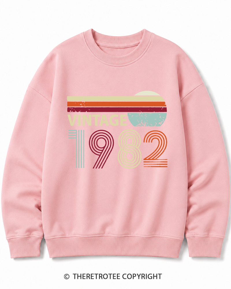 TheRetroTee 1982 Vintage Cotton Sweatshirt