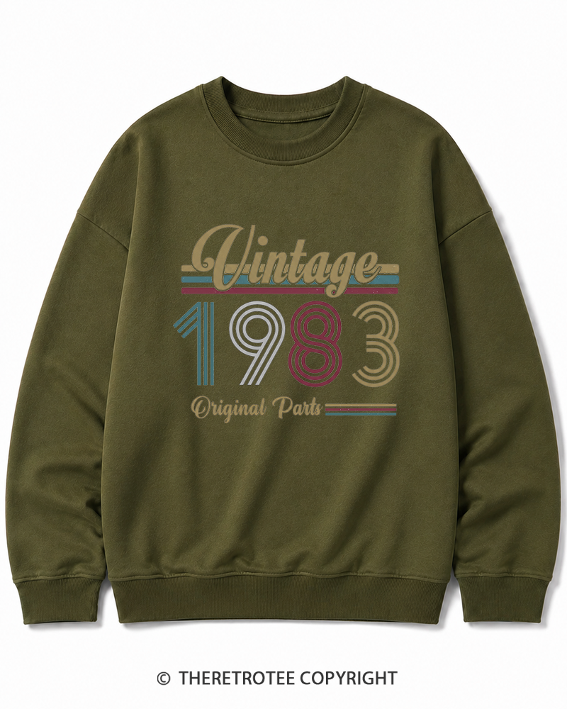 TheRetroTee 1983 Vintage Cotton Sweatshirt