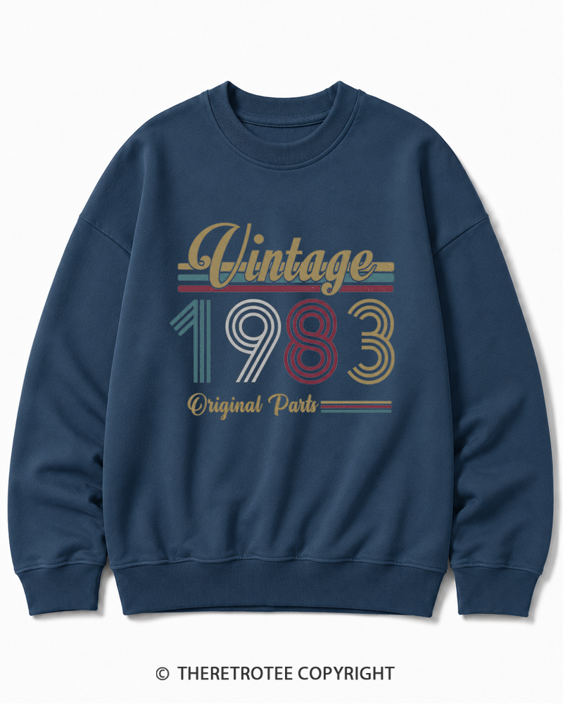 TheRetroTee 1983 Vintage Cotton Sweatshirt