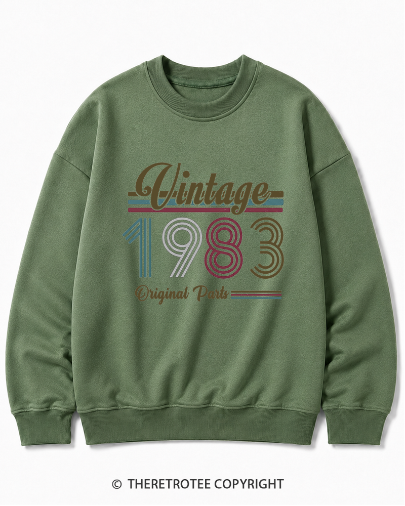 TheRetroTee 1983 Vintage Cotton Sweatshirt