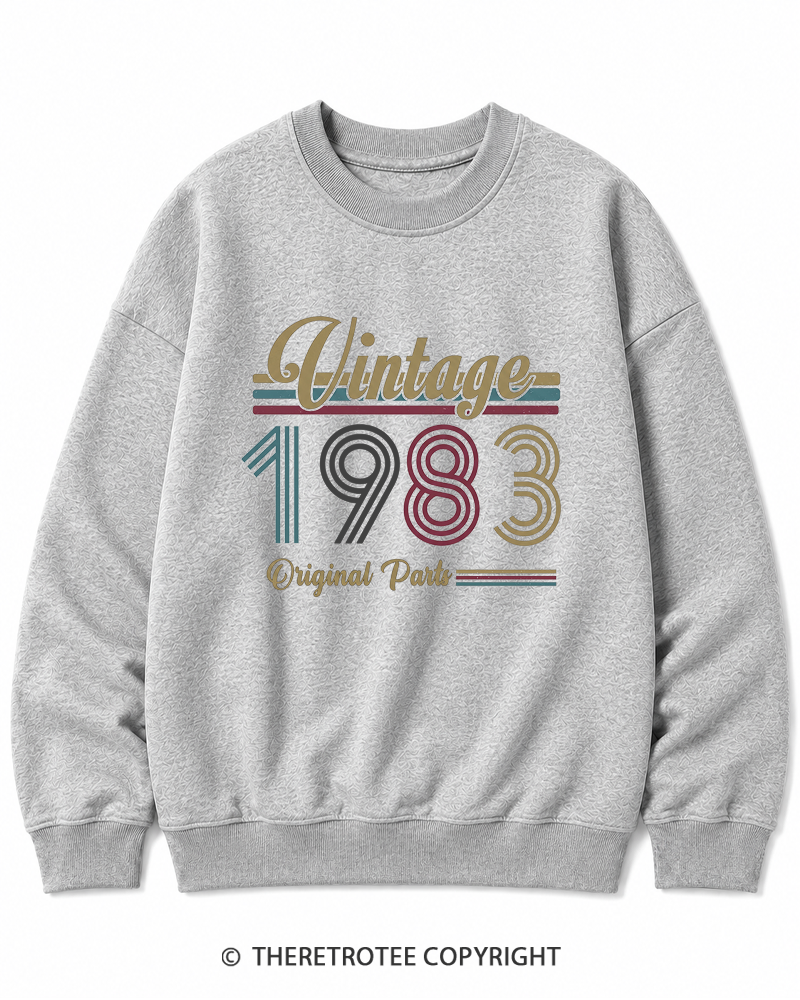 TheRetroTee 1983 Vintage Cotton Sweatshirt