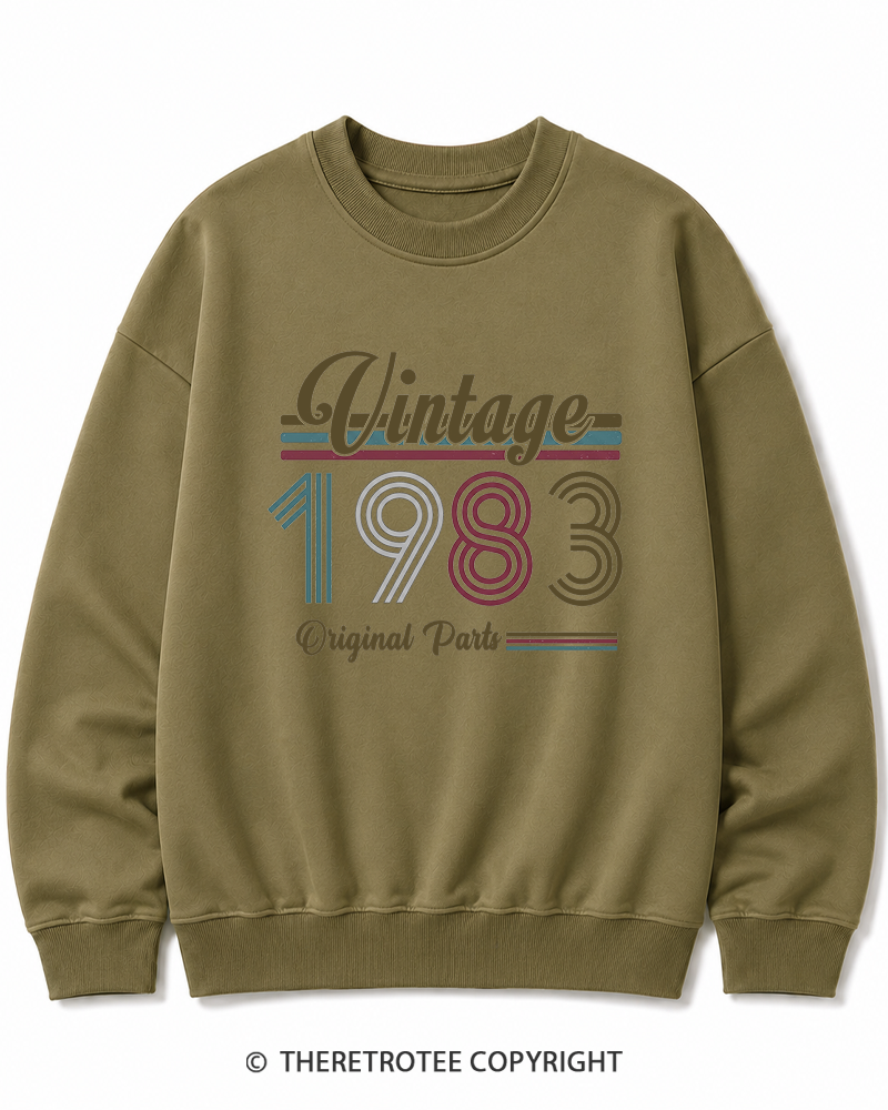 TheRetroTee 1983 Vintage Cotton Sweatshirt