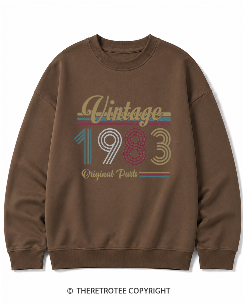 TheRetroTee 1983 Vintage Cotton Sweatshirt