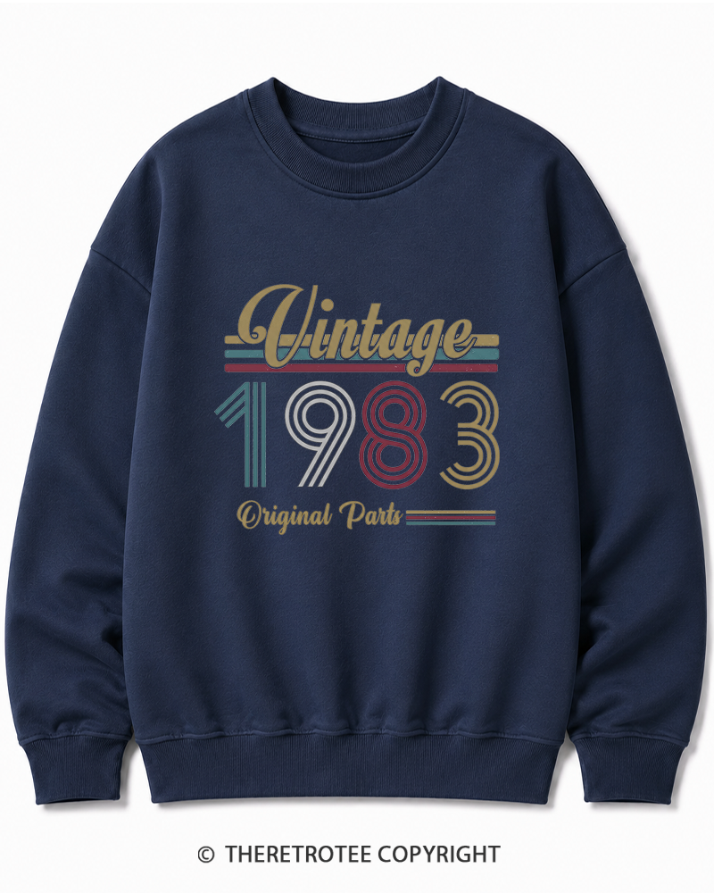 TheRetroTee 1983 Vintage Cotton Sweatshirt