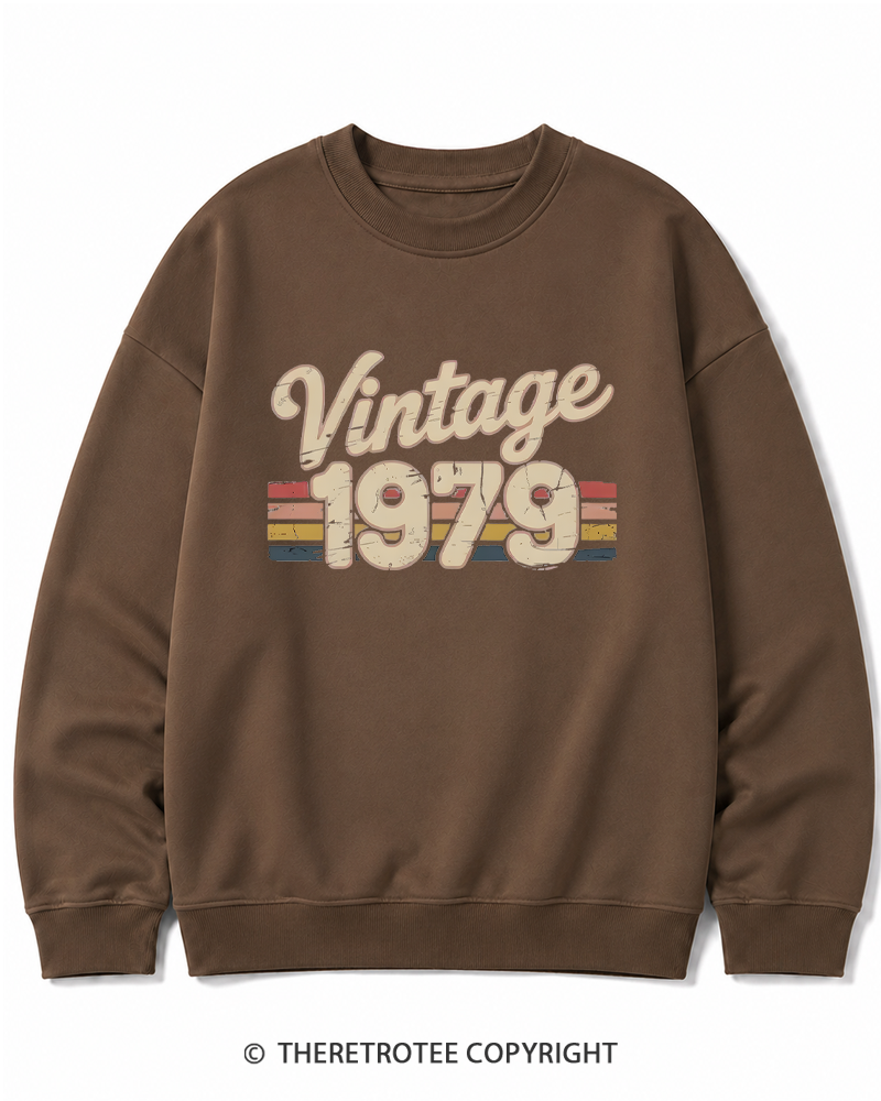 TheRetroTee 1979 Vintage Cotton Sweatshirt